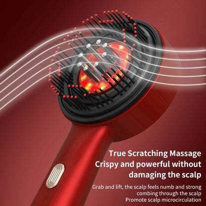 Apex Origin - Revitalize Your Hair with the Electric Scalp Vibration Massage Comb - Infrared Head Knead Massager for Hair Growth and Anti-Hair Loss